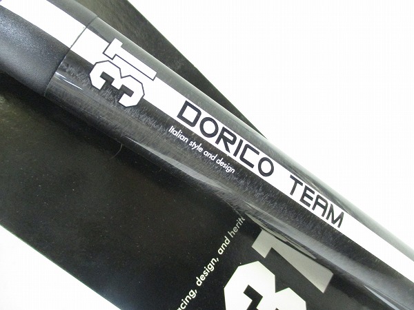 カーボンシートポスト DORICO TEAM 31.6mm/350mm ブラック/ホワイト 25SB