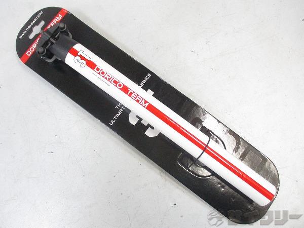 カーボンシートポスト DORICO TEAM φ31.6mm/350mm ホワイト/レッド