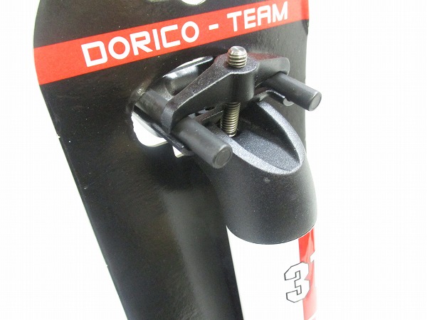 カーボンシートポスト DORICO TEAM φ31.6mm/350mm ホワイト/レッド