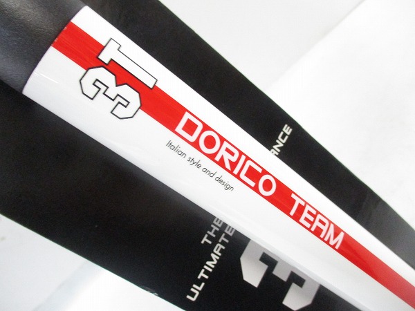 カーボンシートポスト DORICO TEAM φ31.6mm/350mm ホワイト/レッド