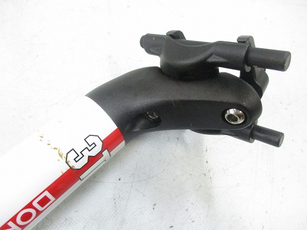 カーボンシートポスト DORICO TEAM φ31.6mm/350mm ホワイト/レッド