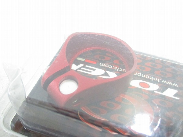 シートクランプ MTX レッド φ34.9mm
