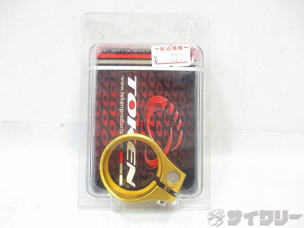 シートクランプ MTX ゴールド φ34.9mm