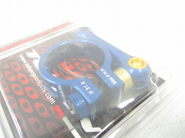 クイックシートクランプ TK1663 Ti ブルー 31.8mm
