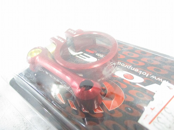 クイックシートクランプ TK1663 Ti レッド 31.8mm