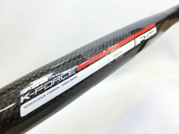 カーボンドロップハンドル K-FORCE 400mm/φ31.8mm