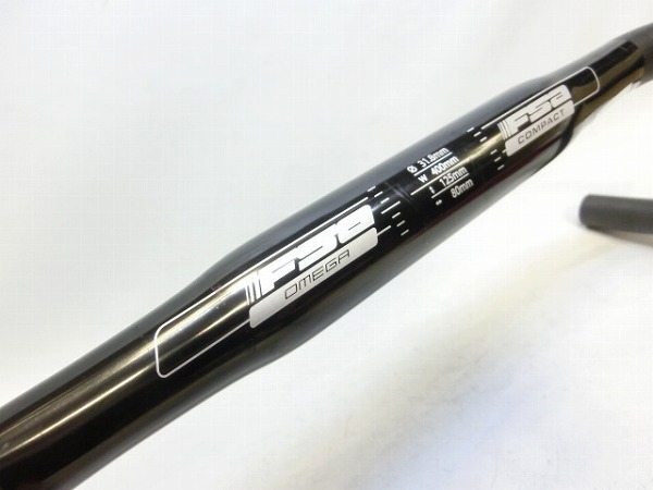 ドロップハンドル OMEGA COMPACT 400mm/φ31.8mm