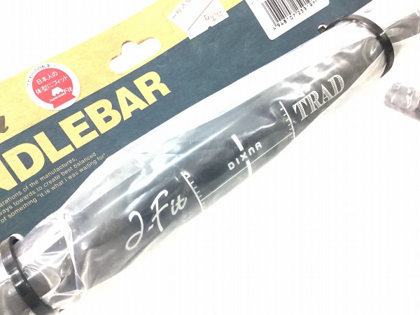 ドロップハンドル J-fit TRAD ブラック 400mm/φ31.8mm