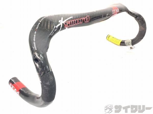 カーボンエアロドロップハンドル KSWORD 400mm/φ31.8mm