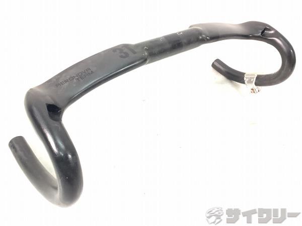 カーボンドロップハンドル AERONOVA 440mm/φ31.8mm ※クランプ跡大