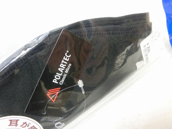 イヤーウォーマー ブラック