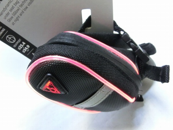 サドルバッグ AERO WEDGE iGlow S