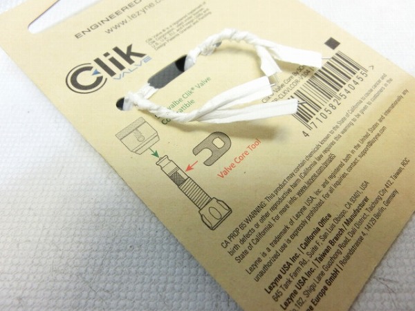 CLIK VALVE CORES