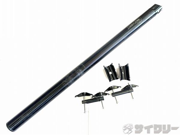 シートポスト 600mm/33.9mm ブラック 加工あり