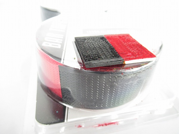 バーテープ DSP 2.5mm レッド・ブラック ※劣化あり