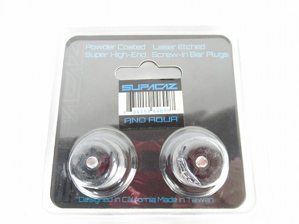 バーエンドキャップ STARPLUGZ ANO AQUA