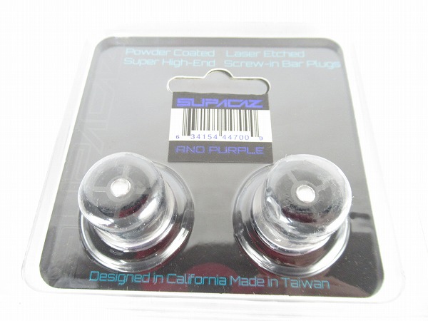 バーエンドキャップ STARPLUGZ ANO PURPLE