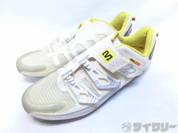 ビンディングシューズ ERGO RIDE 26cm 3穴 ホワイト