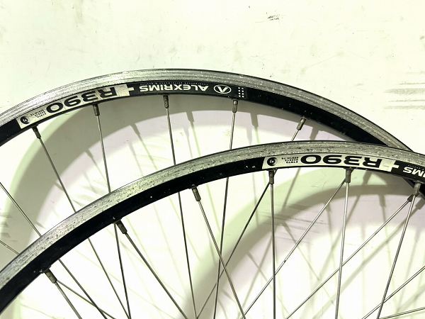 ホイールセット R390 HB/FH-4400 622×13 シマノ8-10s 使用感あり