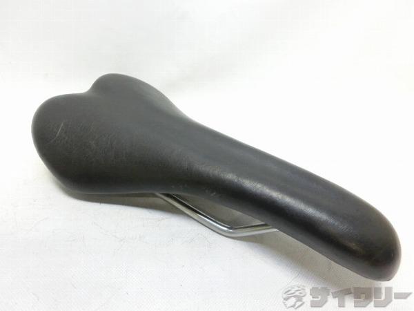 サドル ブラック　スチールレール