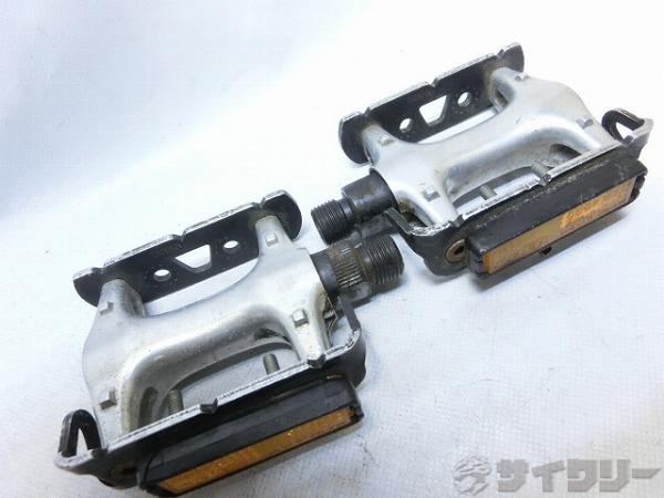 フラットペダル ブラック/シルバー