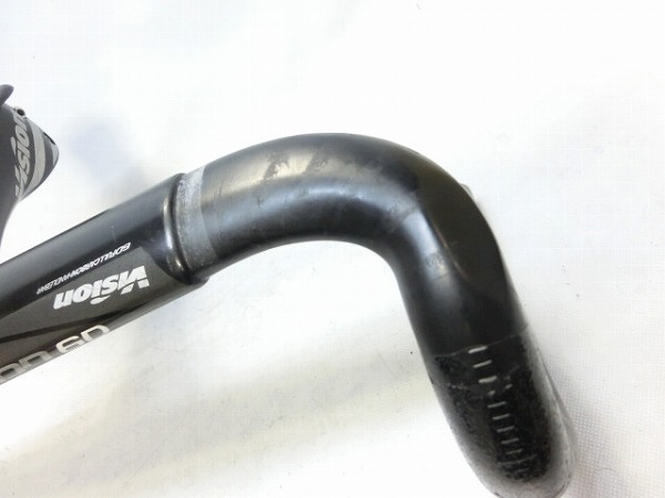 ステム一体型カーボンドロップハンドル METRON 6D 420mm