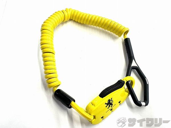 ワイヤーロック イエロー
