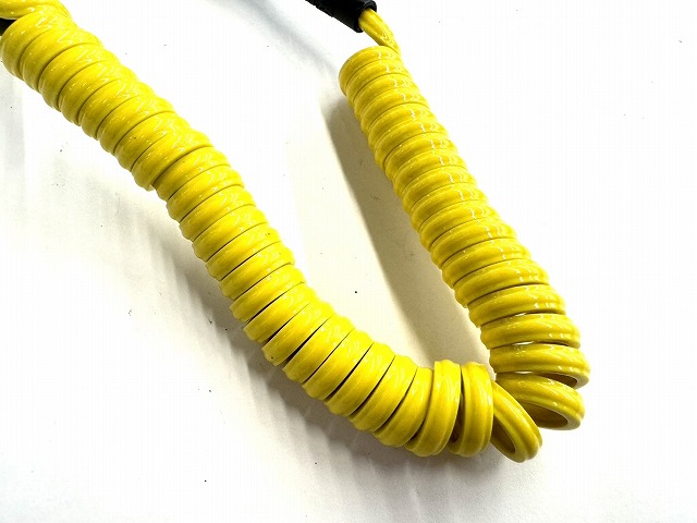 ワイヤーロック イエロー