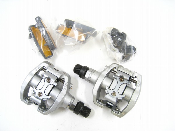 ビンディングペダル CLIPMAN シルバー