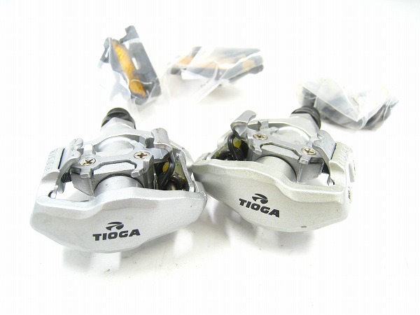 ビンディングペダル CLIPMAN シルバー