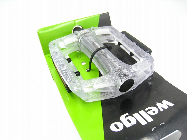 フラットペダル B109C クリア