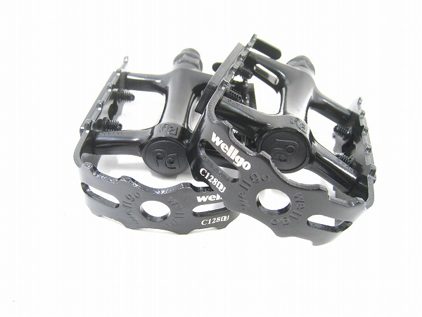 フラットペダル　C128DJ　ブラック