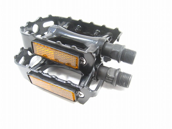 フラットペダル　C128DJ　ブラック