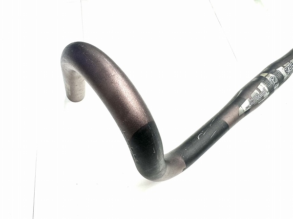 ドロップハンドル PLT 約420mm（エンドC-C実測）/31.8mm 日焼けあり