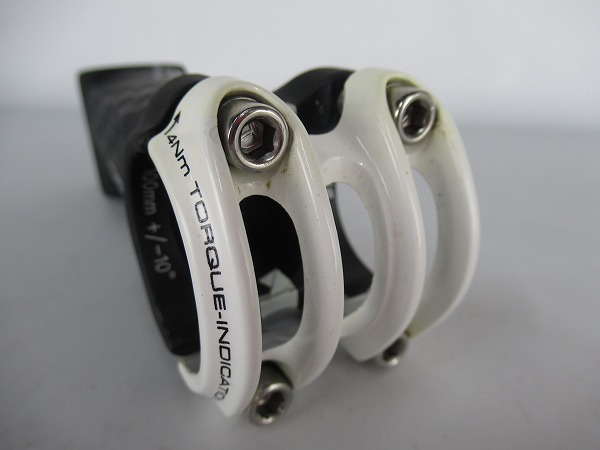 アヘッドステム　KORYAK　ブラック/ホワイト　31.8mm/100mm/OS（28.6mm）