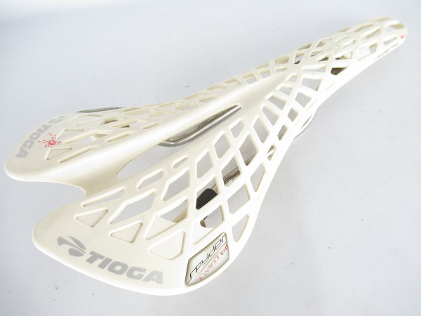 サドル SPYDER TWINTAIL ホワイト（変色）