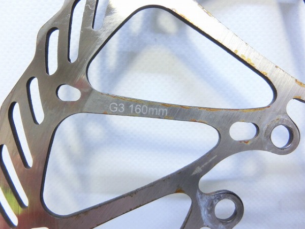 ディスクローター G3 φ160mm 6穴