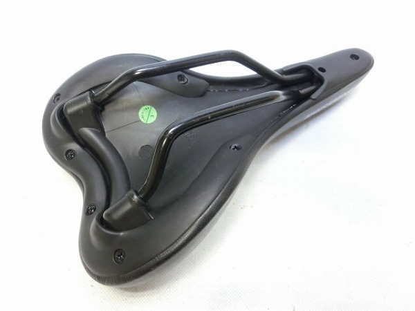 サドル BRIDGESTONEロゴ スチールレール ブラック