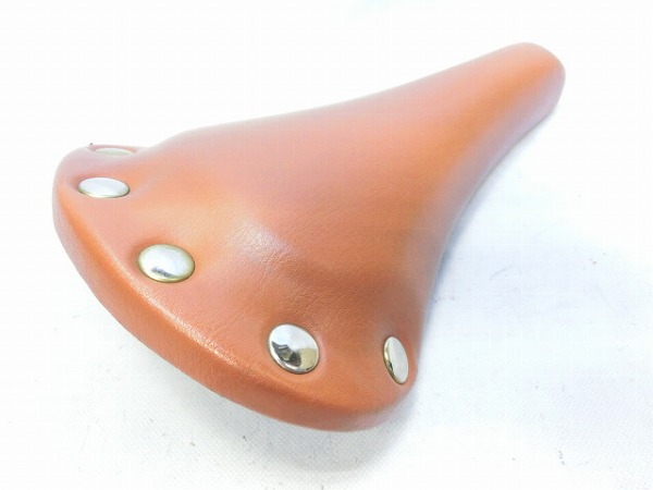 サドル スチールレール ブラウン