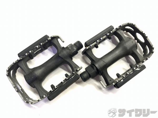 フラットペダル ブラック/シルバー
