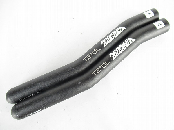 DHバー用　エクステンションバー　T2+ DL　ブラック　全長：約260mm