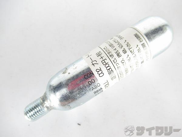 CO2ボンベ　シルバー　ねじ切りタイプ　16g