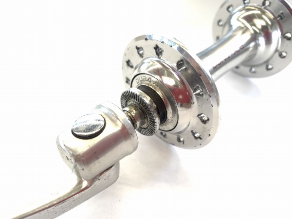 フロントハブ HB-7700 DURA-ACE 100mm 24H