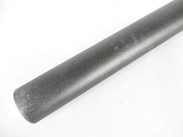 シートポスト　ブラック　シルバー　27.2mm/300mm