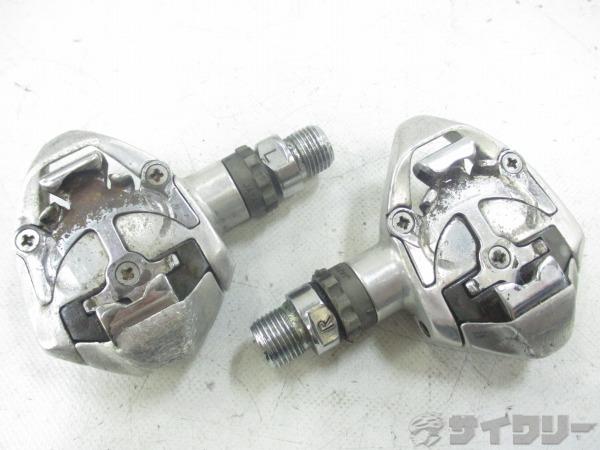 ビンディングペダル　SPD シルバー