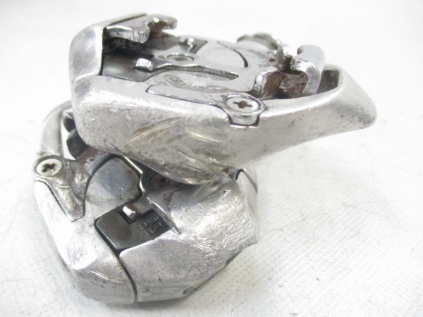 ビンディングペダル　SPD シルバー