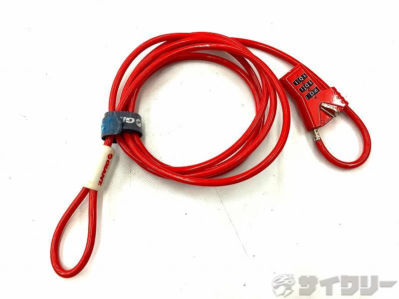 ダブルループワイヤーロック　ダイヤル式