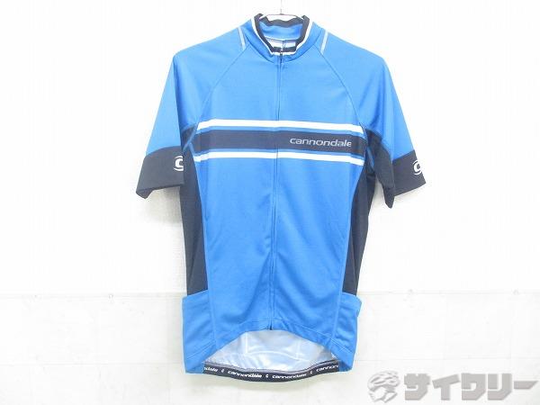 半袖フルジップジャージ L/G ブルー