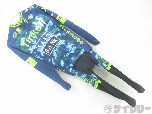 レプリカ長袖ジャージセット SAXO BANK Mサイズ