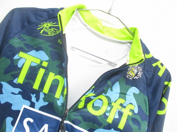 レプリカ長袖ジャージセット SAXO BANK Mサイズ